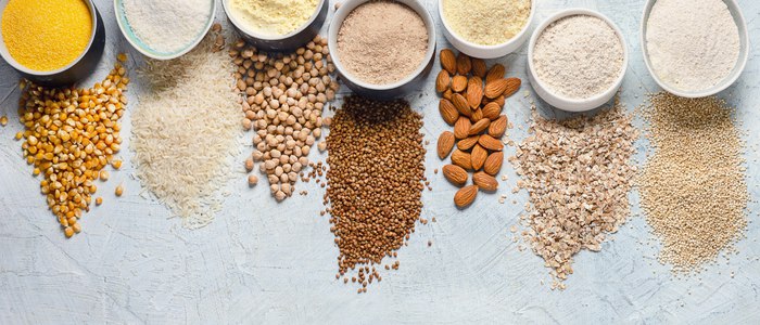 Harinas alternativas sin gluten